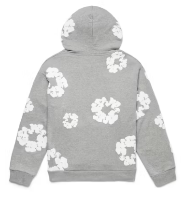 Denim Tears Cotton Wreath Hoodie – Heather Grey