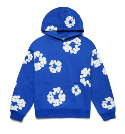 Denim Tears Cotton Wreath Hoodie – Royal Blue