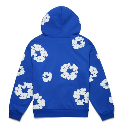 Denim Tears Cotton Wreath Hoodie – Royal Blue