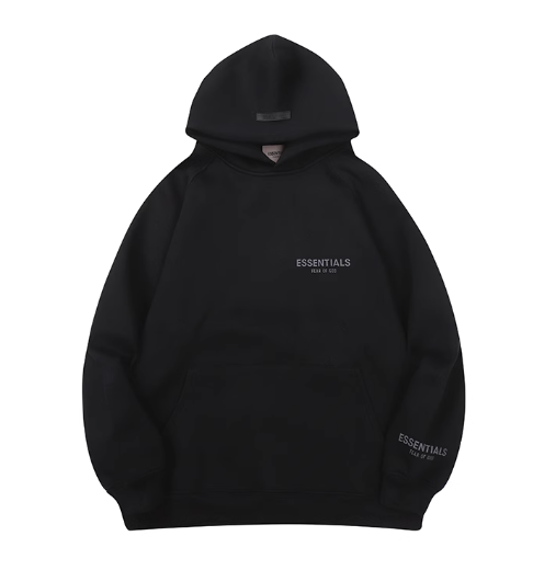 Fear of God Essentials Hoodie – Black