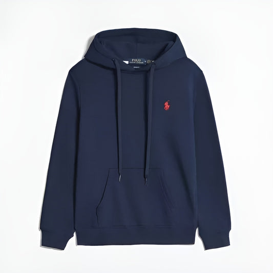 Ralph Lauren Zip-Up Hoodie - Navy - Red Label