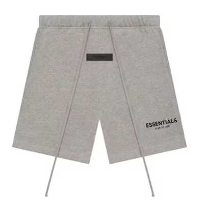 Essentials Relaxed Shorts – Oatmeal Grey